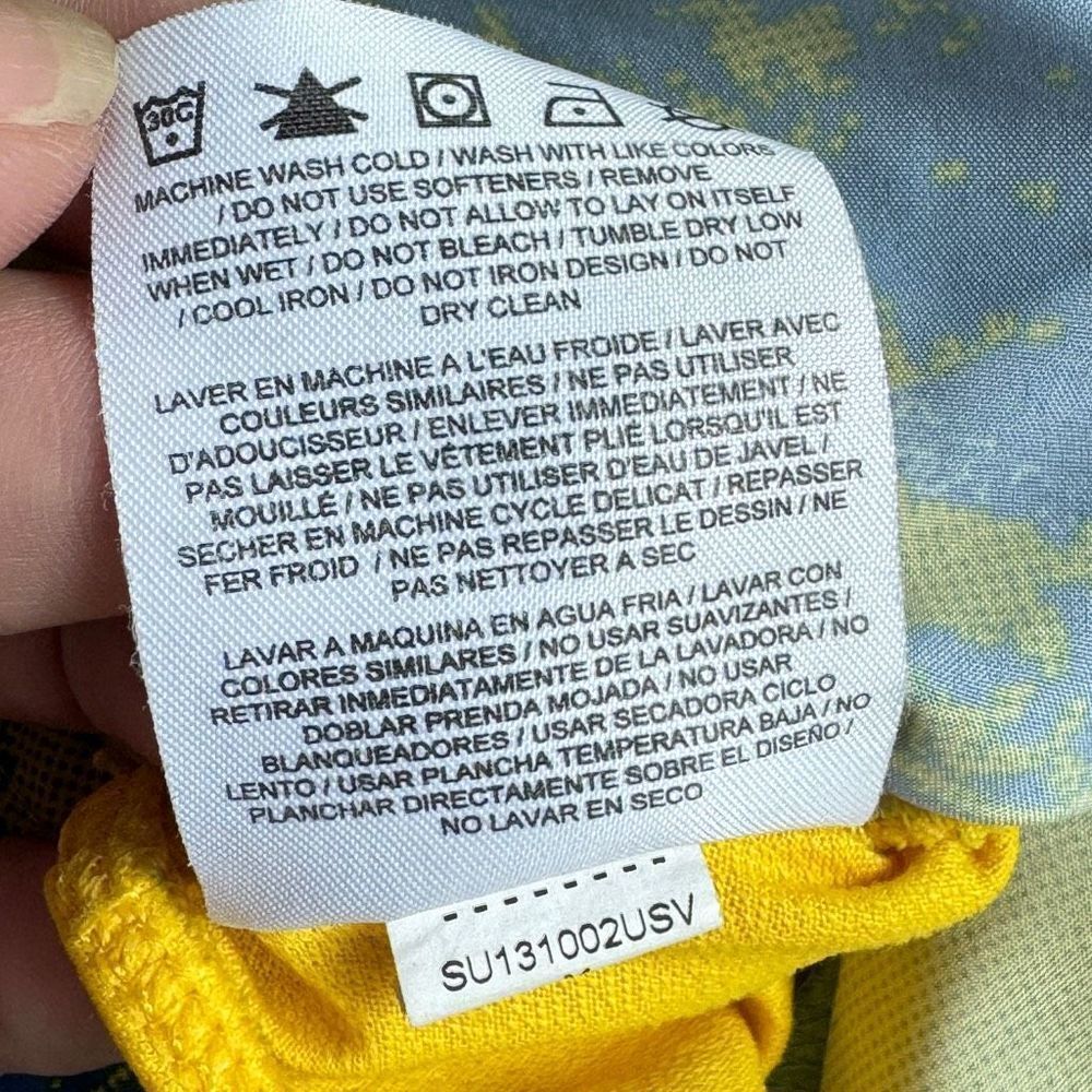 Nike Blue and Yellow Athletic Shorts - Picture 10 of 11